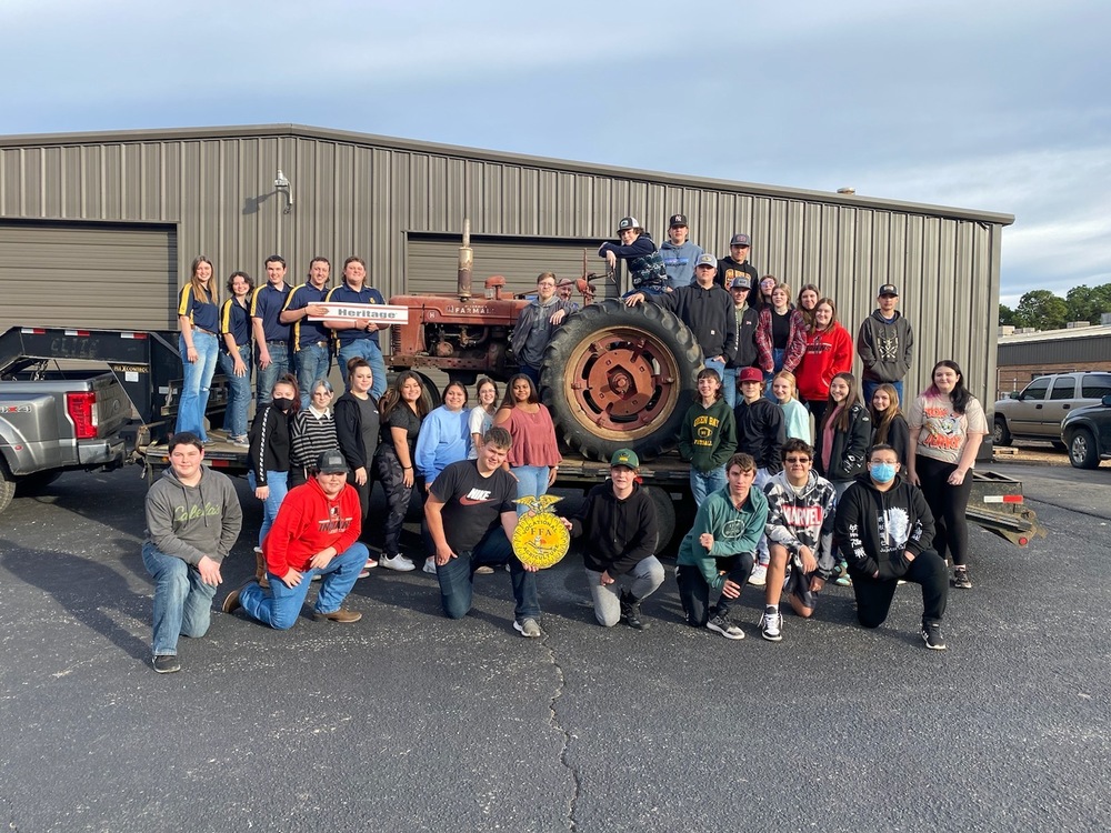 FFA Restoration of Colbert Starr Tractor 